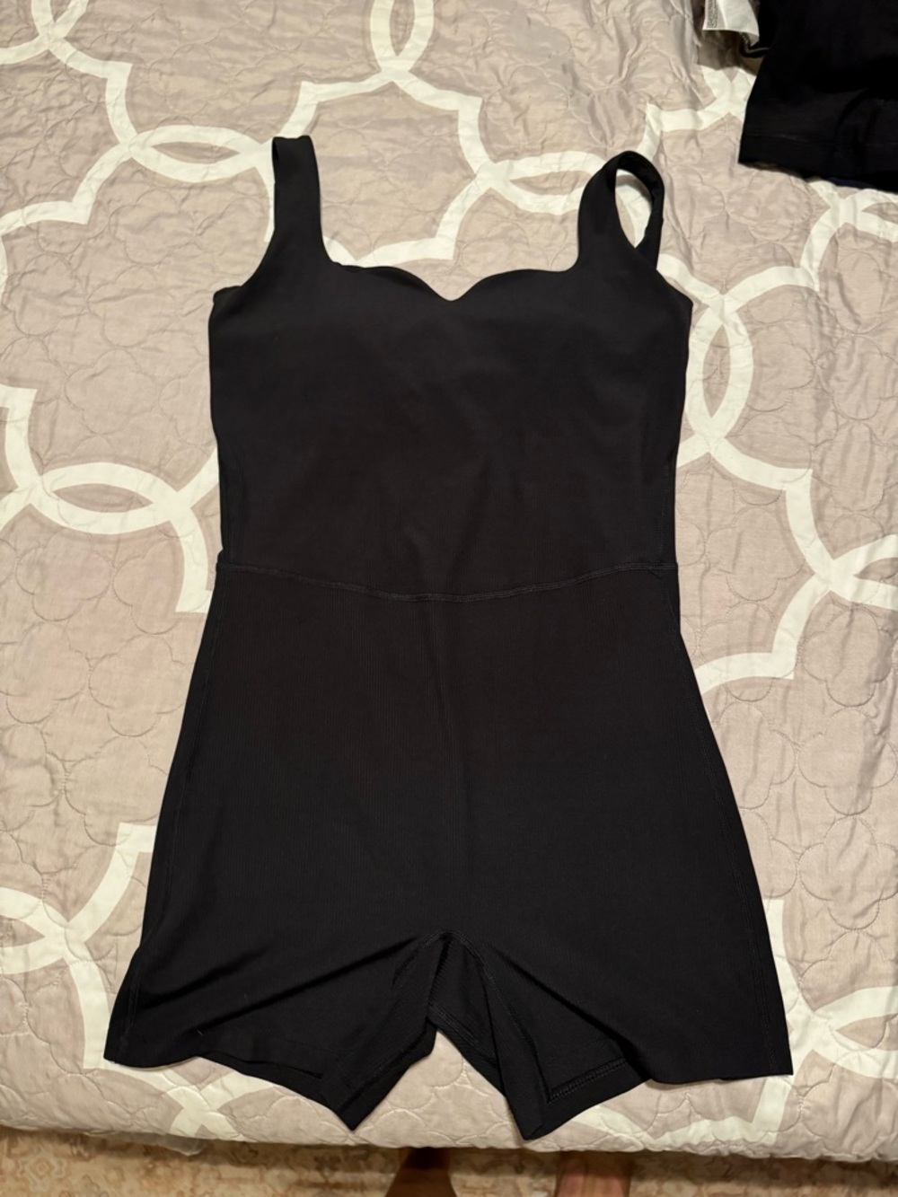 All in Motion Scallop Neck Romper